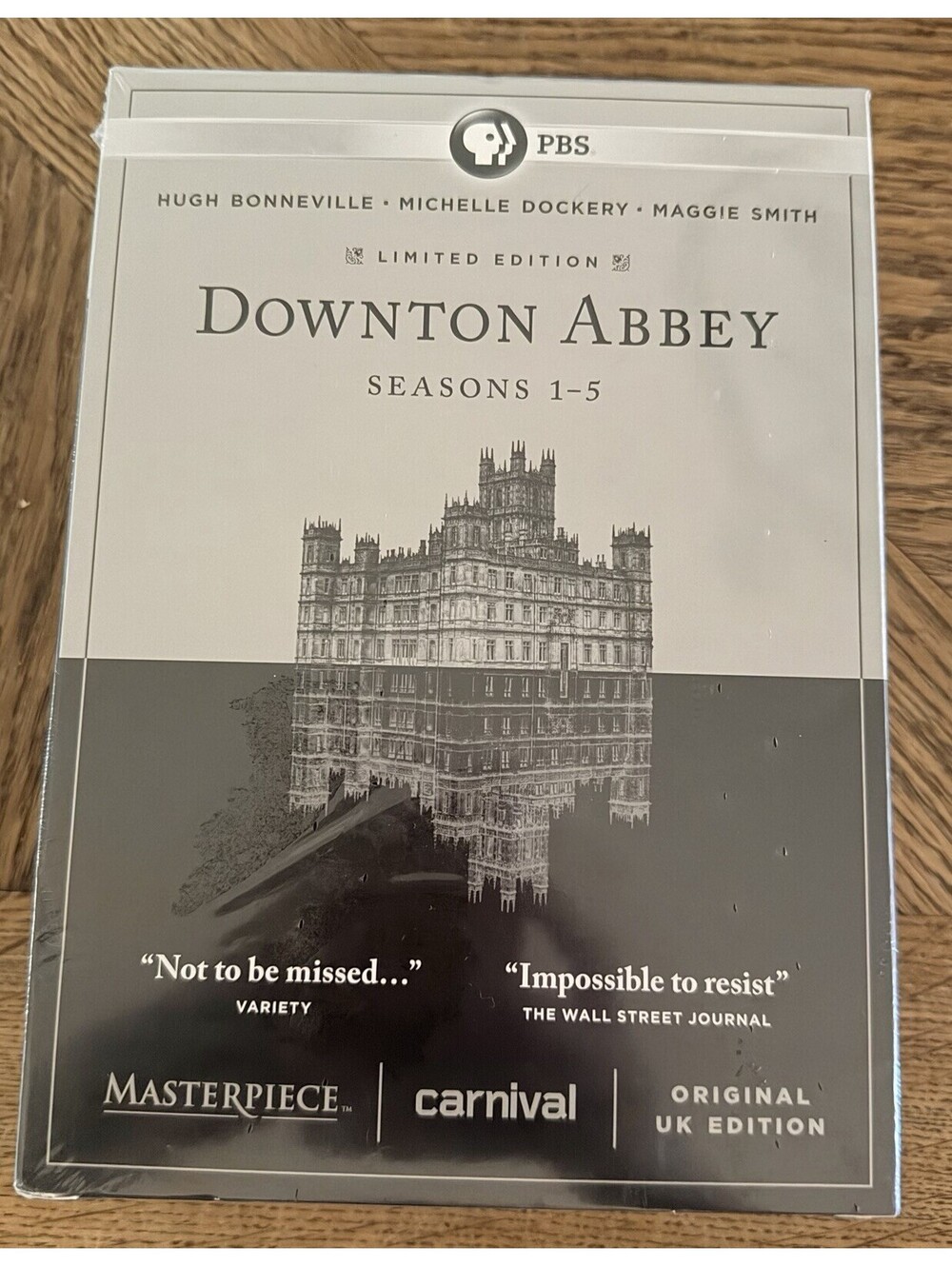 NEW PBS DOWNTON ABBEY SEASONS 1-5 ONE TO FIVE 1 2 3 4 5 TV DVD 15 DISC BOXED SET